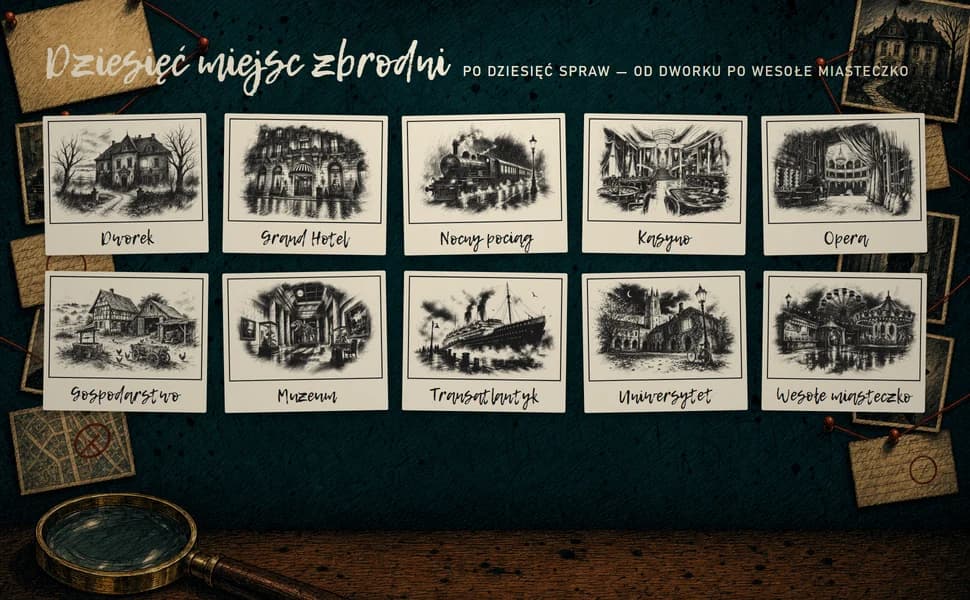 Dziesięć miejsc zbrodni z tomu
